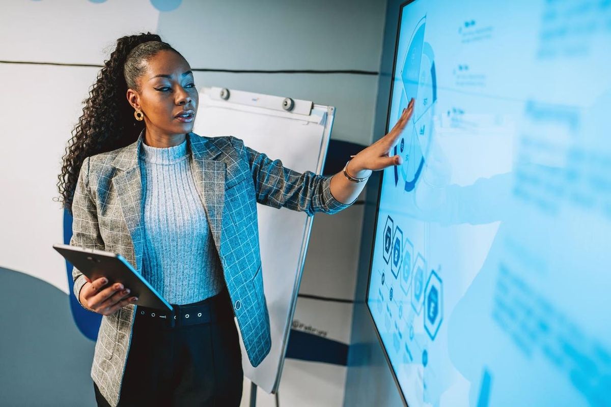 Digital analytics tablet and enterprise dashboards